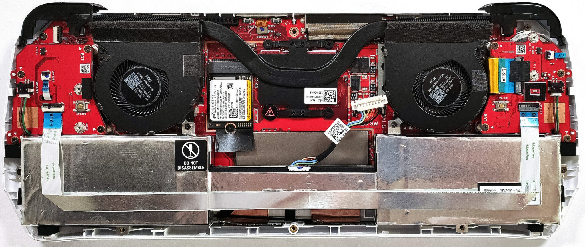 Internal Photo of Asus ROG Ally Handheld Game Console (2023) RC71L right Fan original (ROG Ally 2023, Ally 2023)